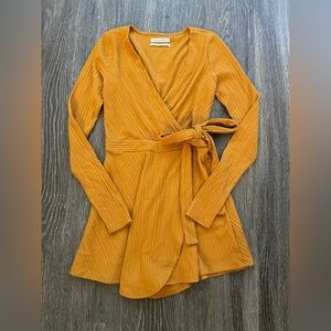 Urban Outfitters mustard romper